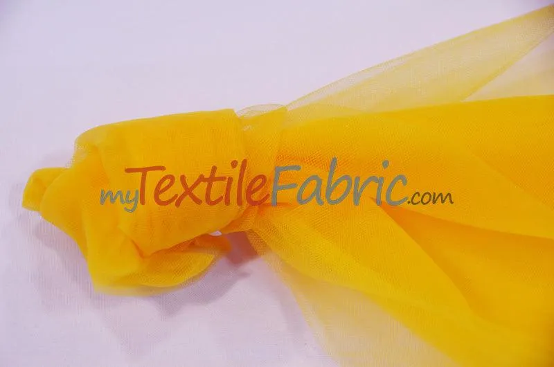108" Wide Bridal Tulle | Nylon Tulle Illusion Fabric | Soft Bridal Veil & Decor | 3x3 Sample Swatch