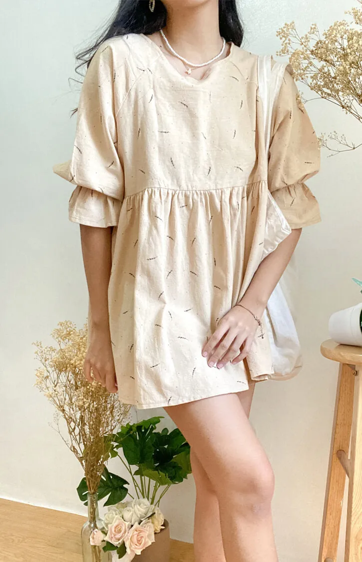 Ally Puff Sleeve Babydoll Dress