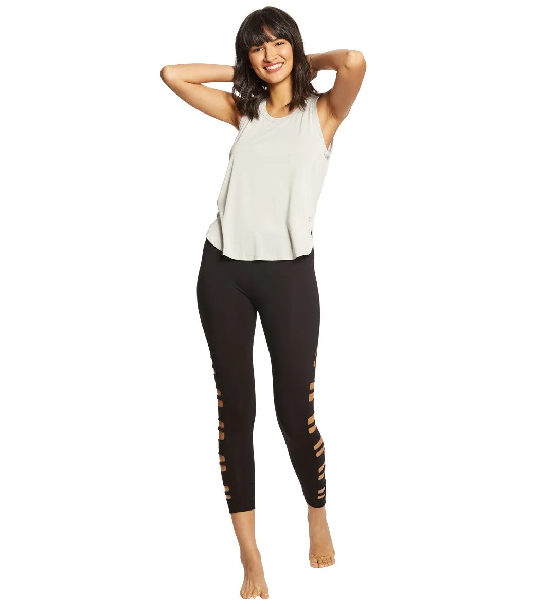 Betsey Johnson Performance Criss Cross Open Back Tank