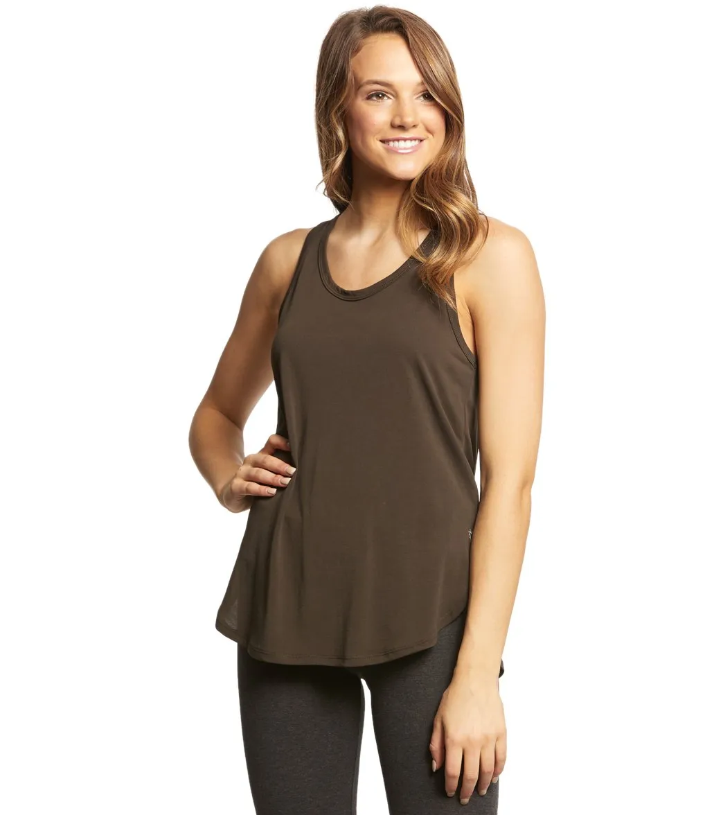 Betsey Johnson Performance Criss Cross Open Back Tank