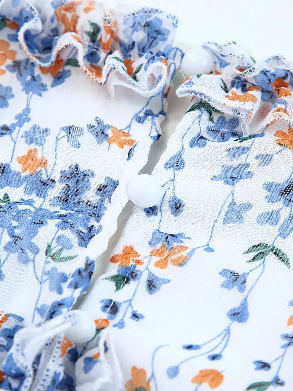Bohemian Chic Floral Mini Dress