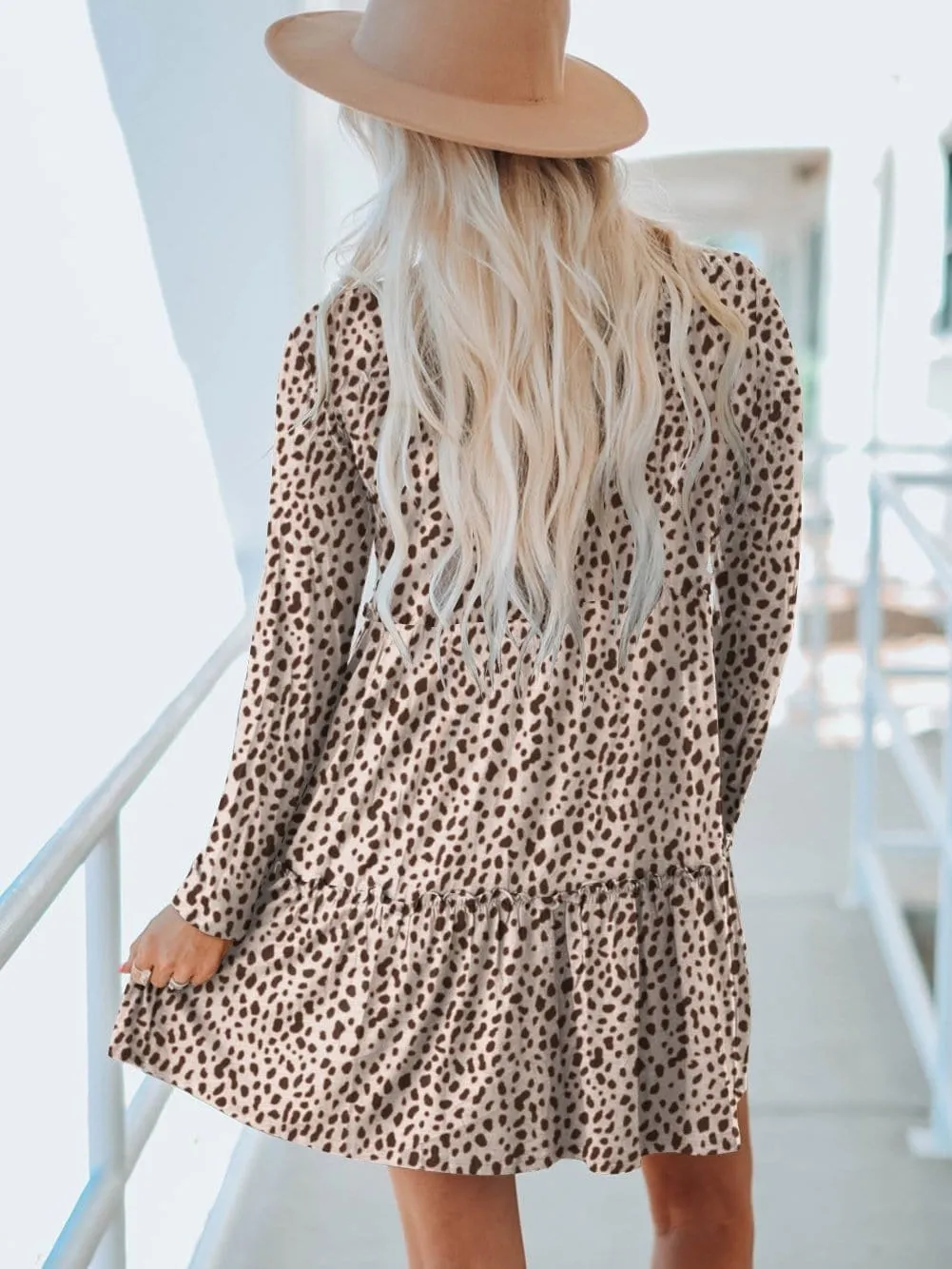 Bohemian Chic Floral Mini Dress