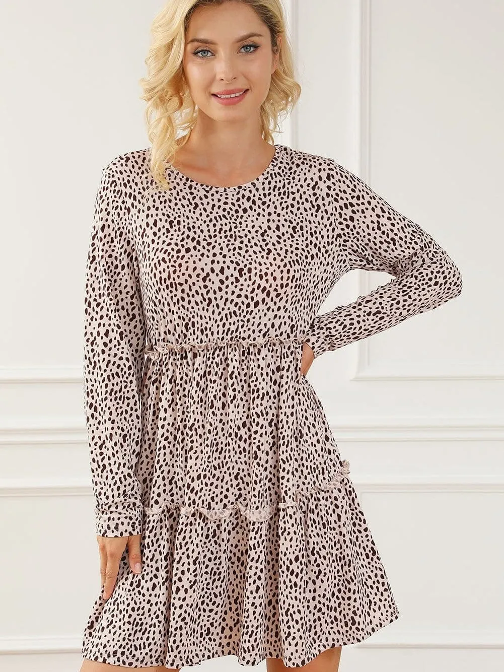 Bohemian Chic Floral Mini Dress
