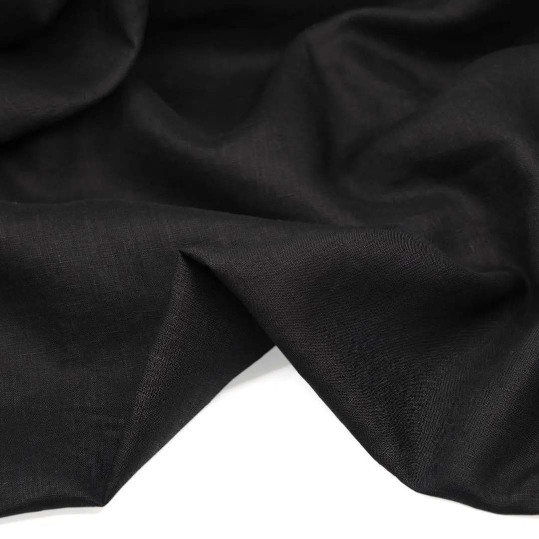 Breezy Lightweight Linen - Black