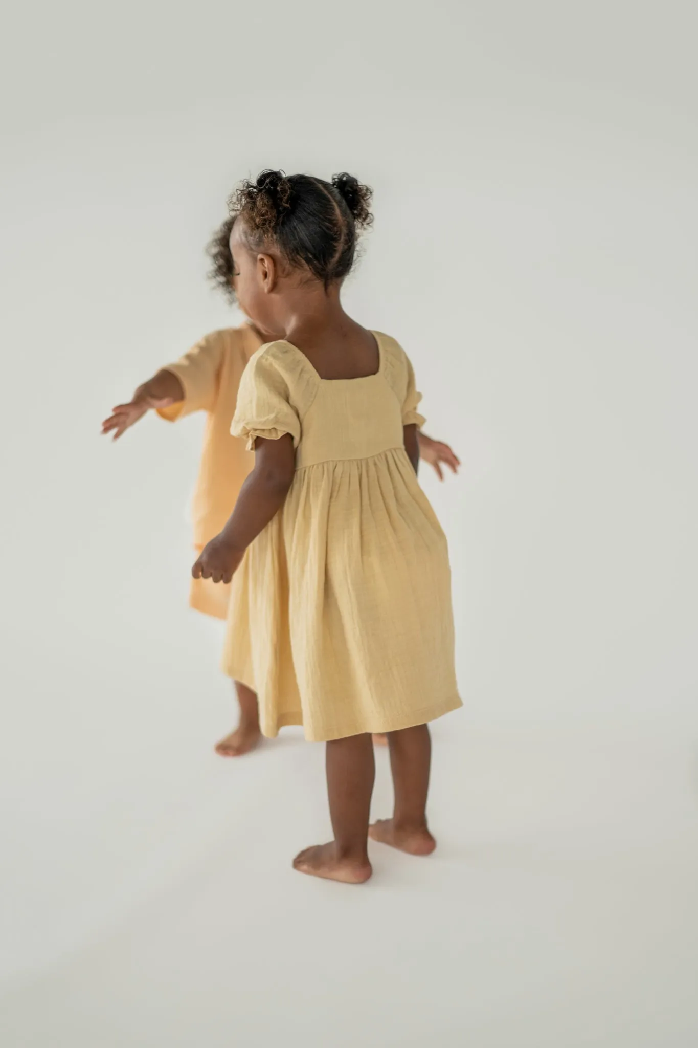 Buttermilk Muslin Dress