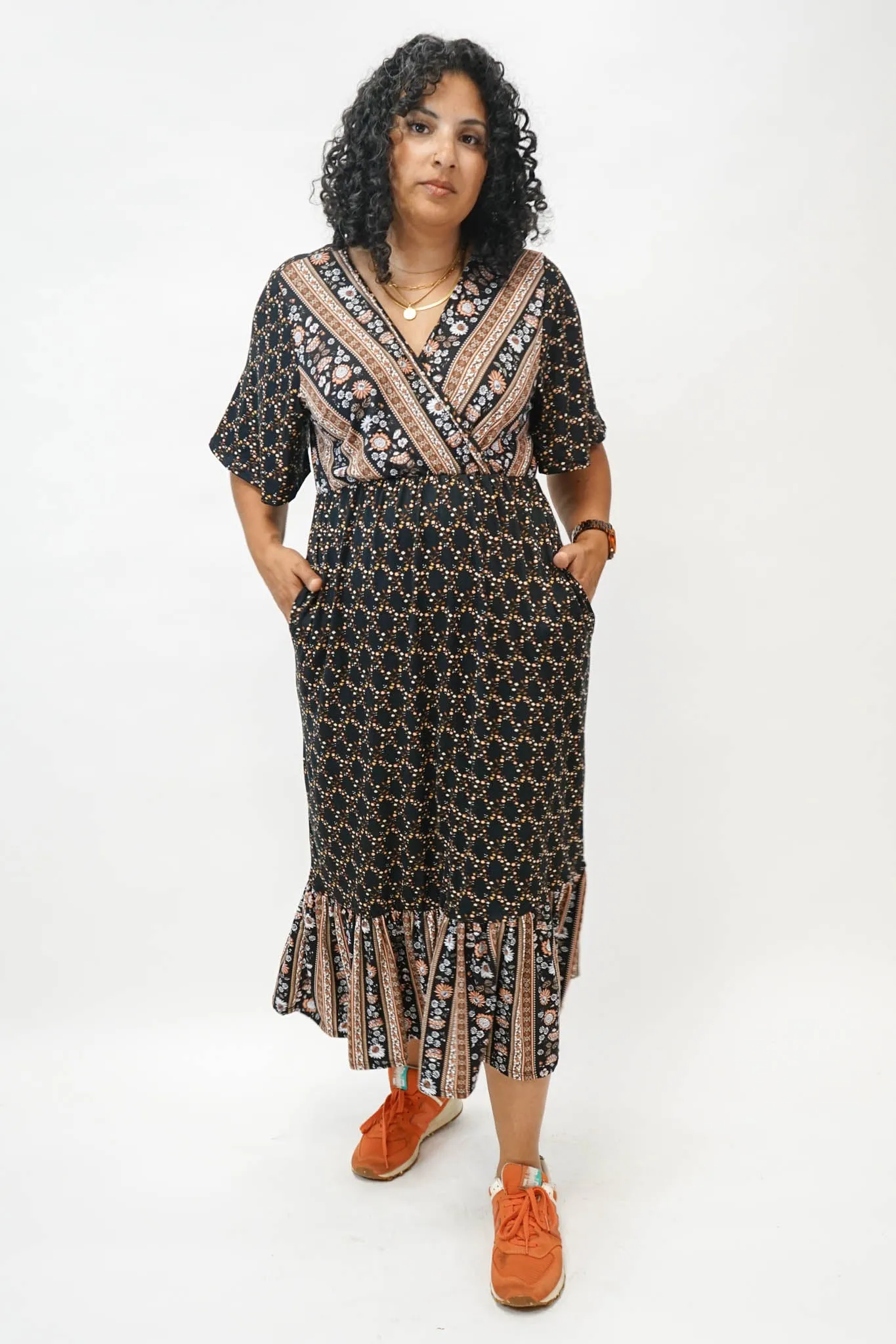 Calgary Cross Front Dress