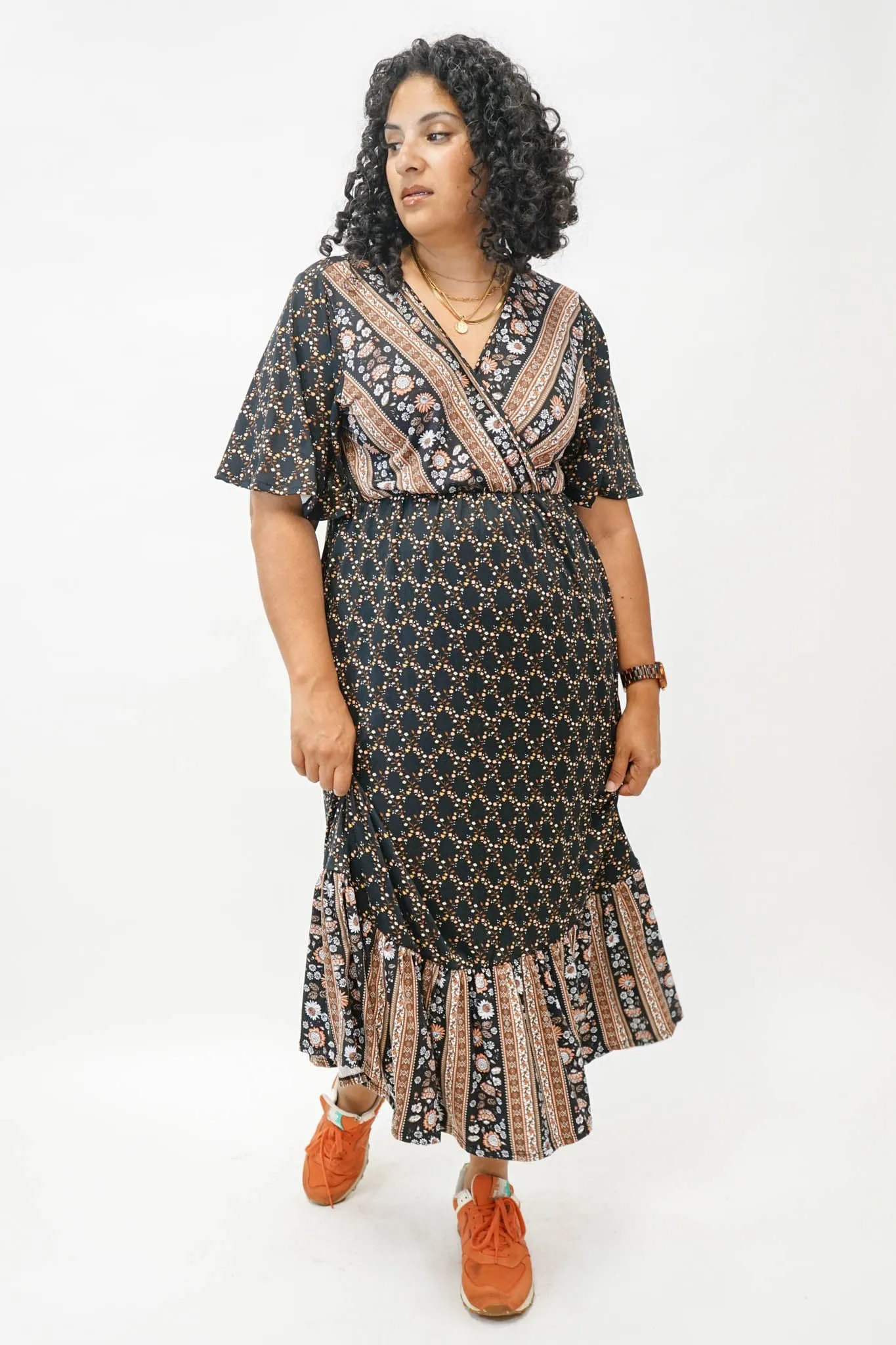 Calgary Cross Front Dress