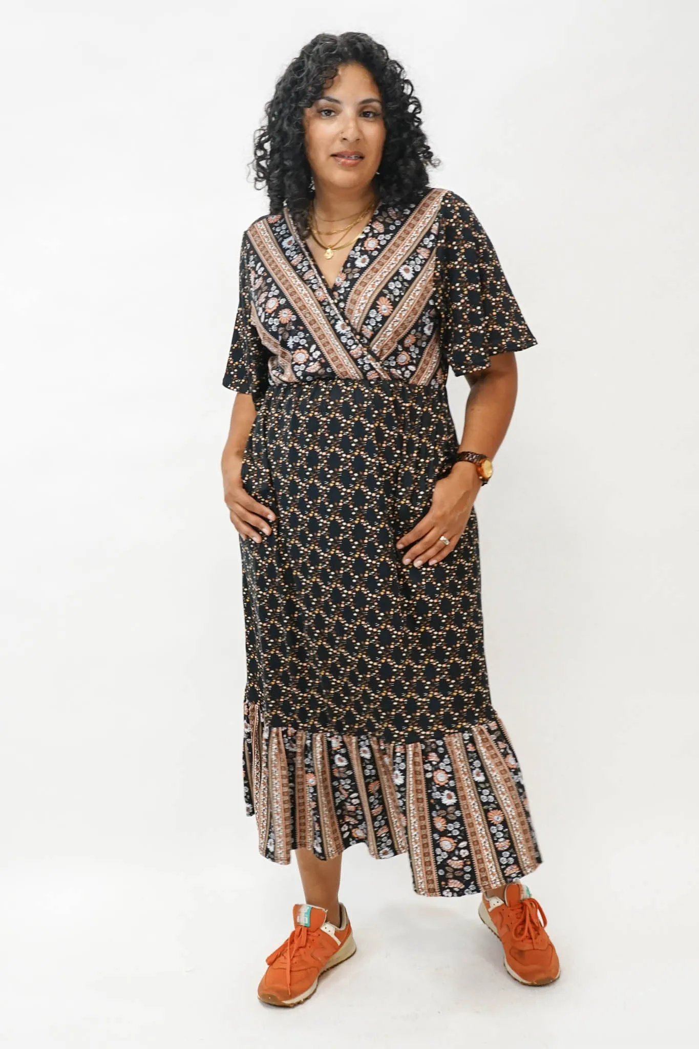 Calgary Cross Front Dress