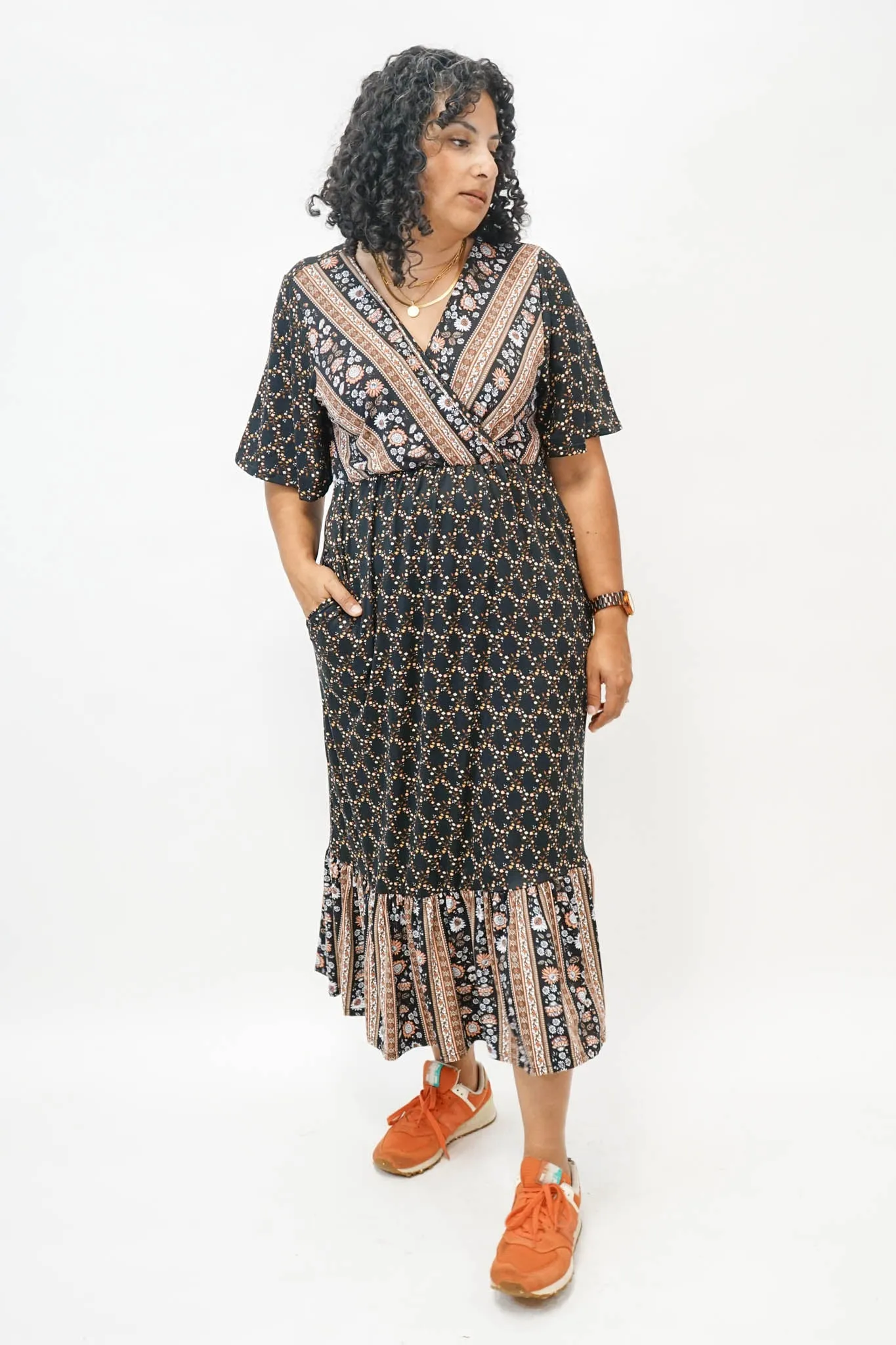 Calgary Cross Front Dress