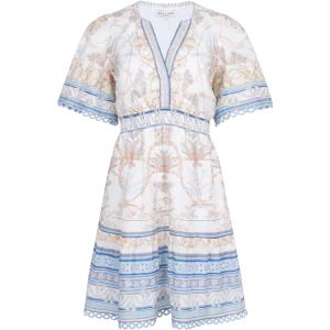 Callie Linen Dress - Light Blue