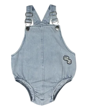 CREW MINI DENIM OVERALL BUBBLE