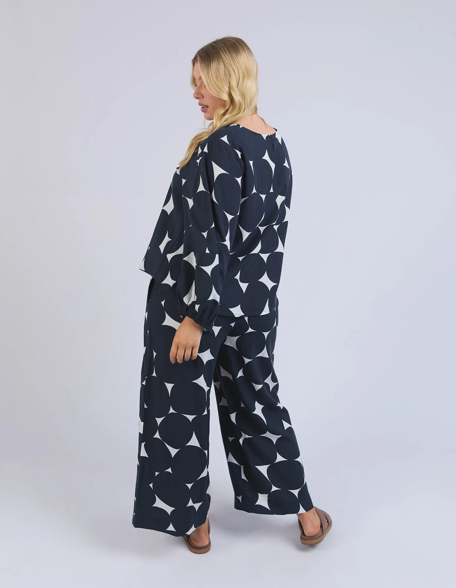 Demi Spot Top Spot Print