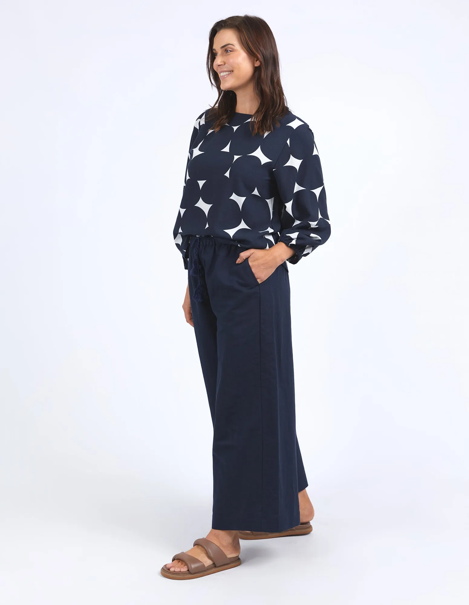Demi Spot Top Spot Print