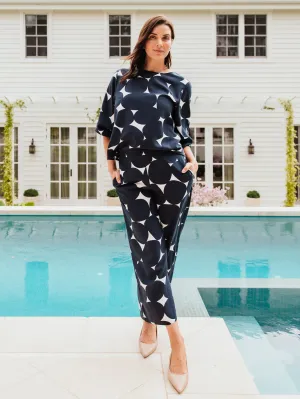 Demi Spot Top Spot Print