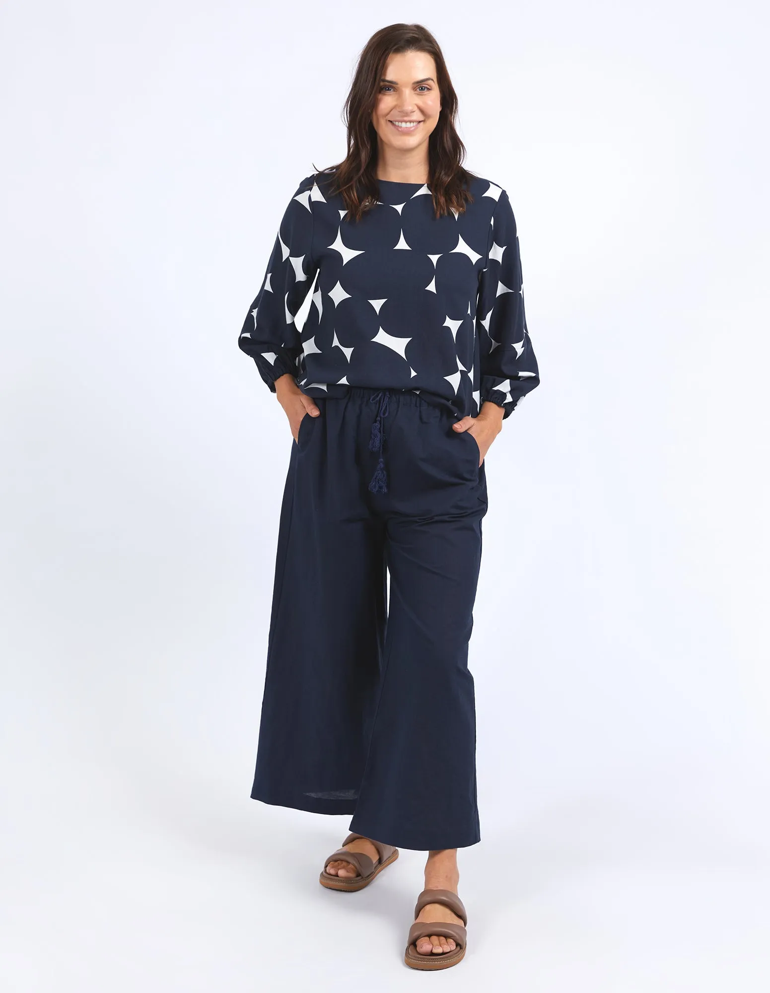 Demi Spot Top Spot Print