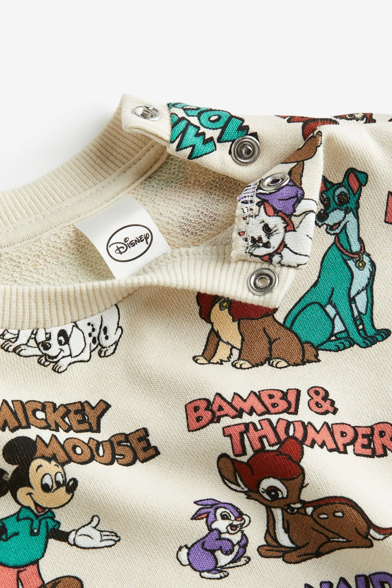 Dress H&M Disney100 Patterned Sweatshirt, multicolor