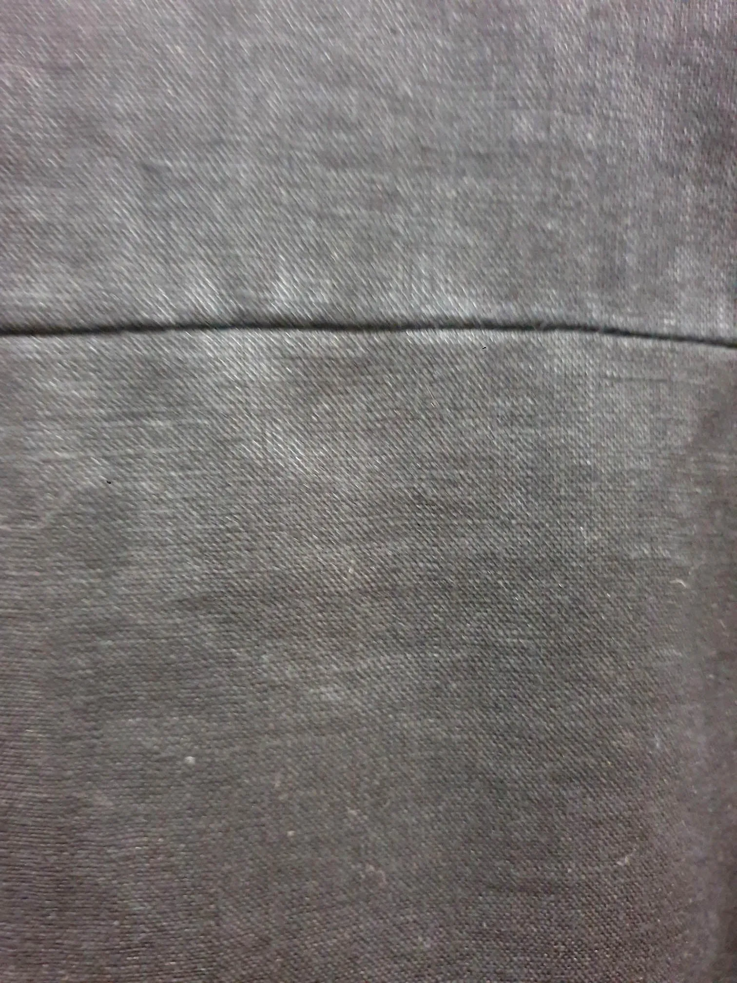 Eb&Ive black linen top one size