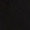 Faux-Leather Trim Turtleneck Dress
