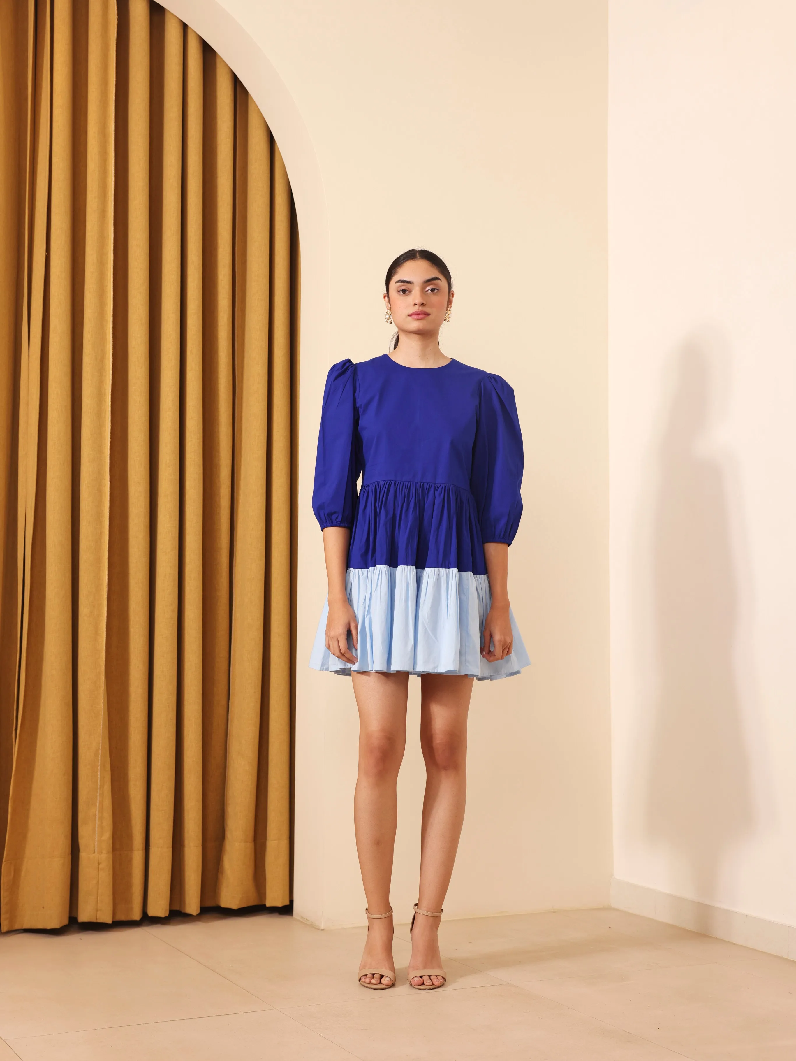 Flair Dress (Blue)