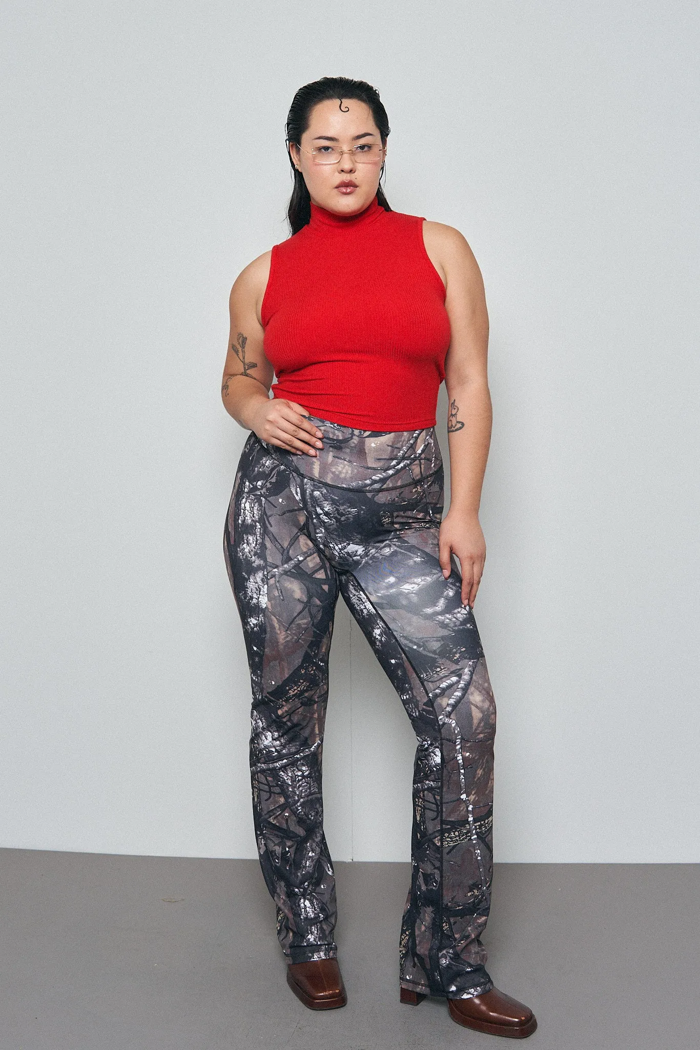 Forest Camo Yoga Pants