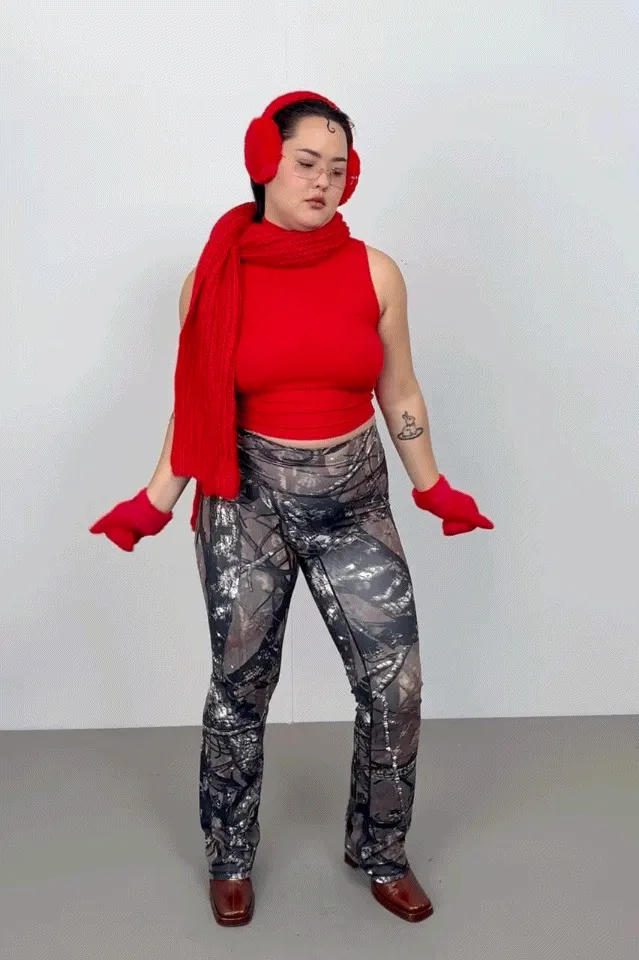 Forest Camo Yoga Pants