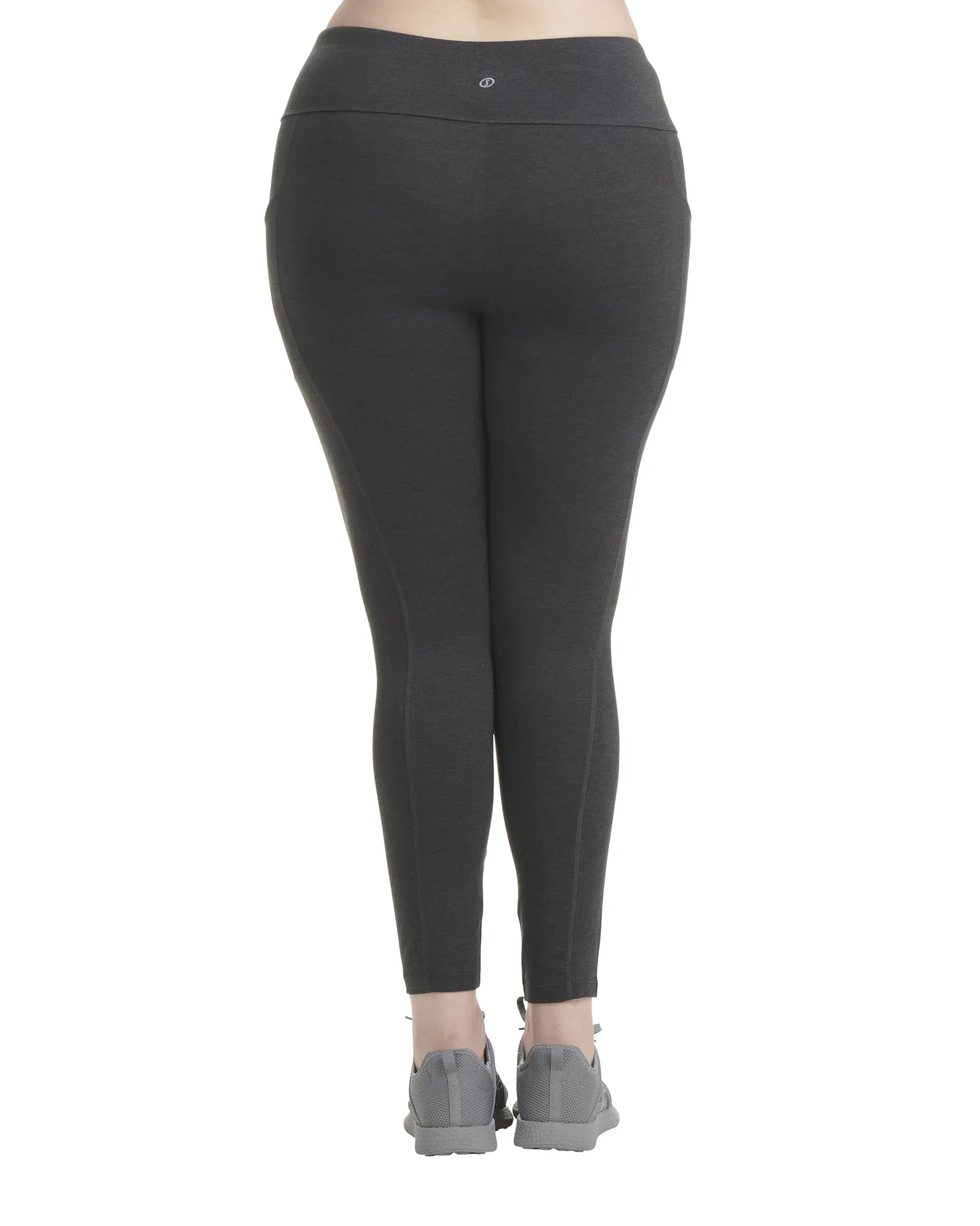 Giselle Essential Athleisure Legging | Charcoal Grey