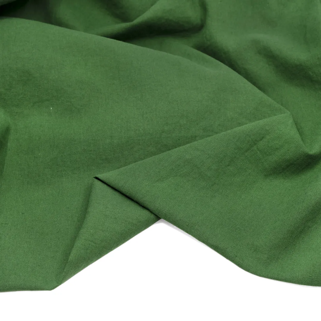 Go-To Cotton Linen Blend - Grass
