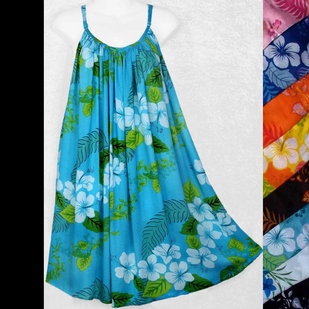 Hawaii Floral Parachute Dress