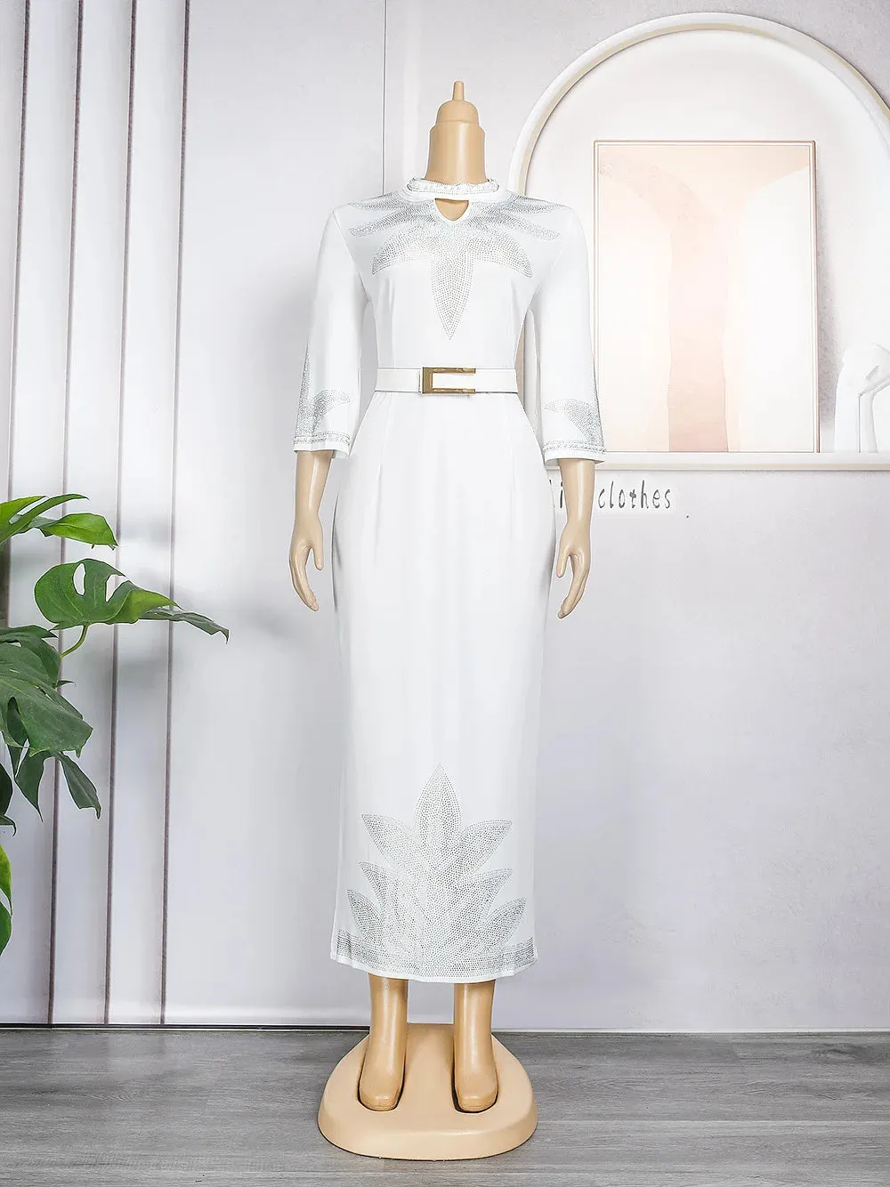 Luexco Beaded Evening Dress Ball Gown Dresses