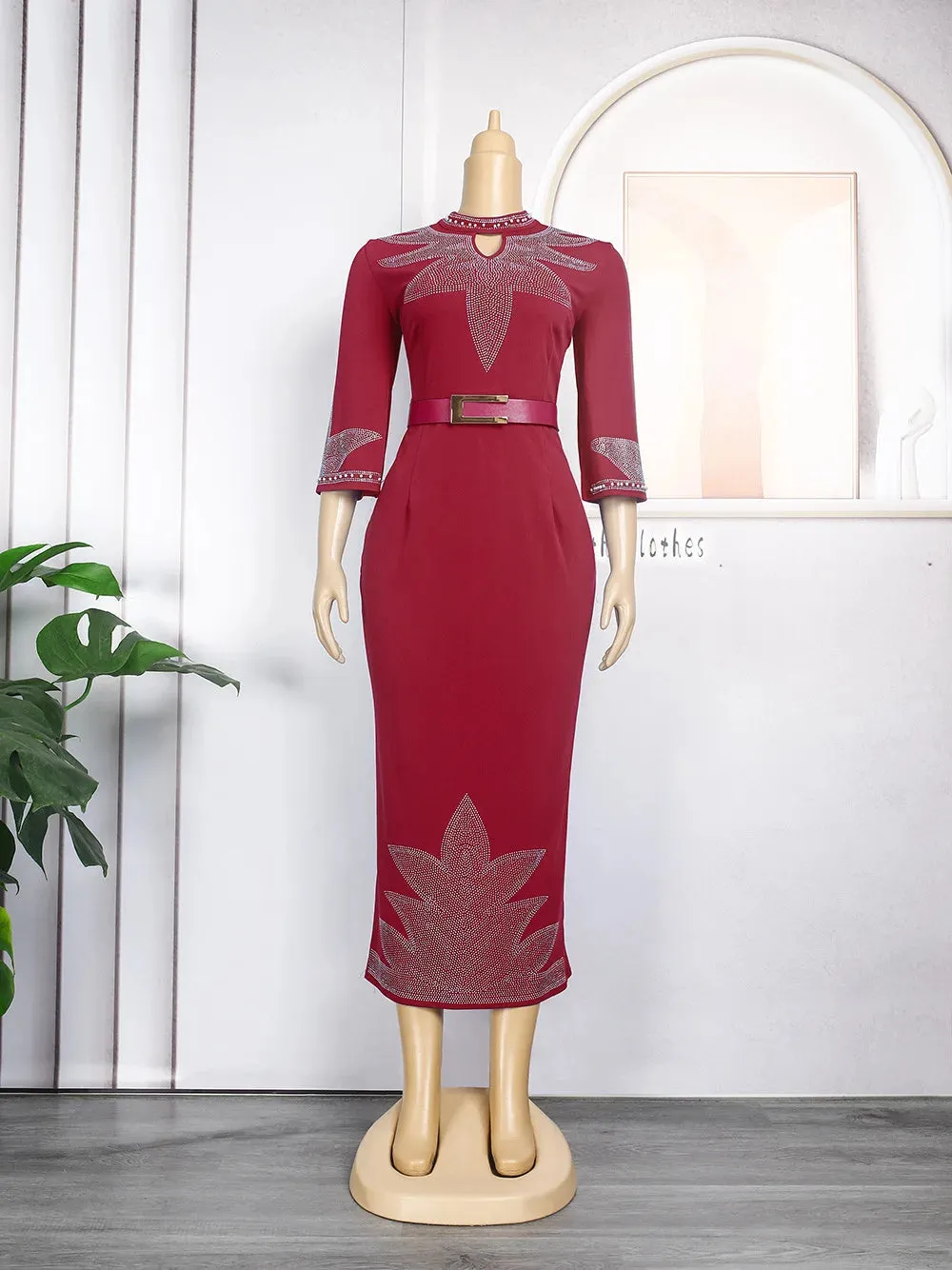Luexco Beaded Evening Dress Ball Gown Dresses