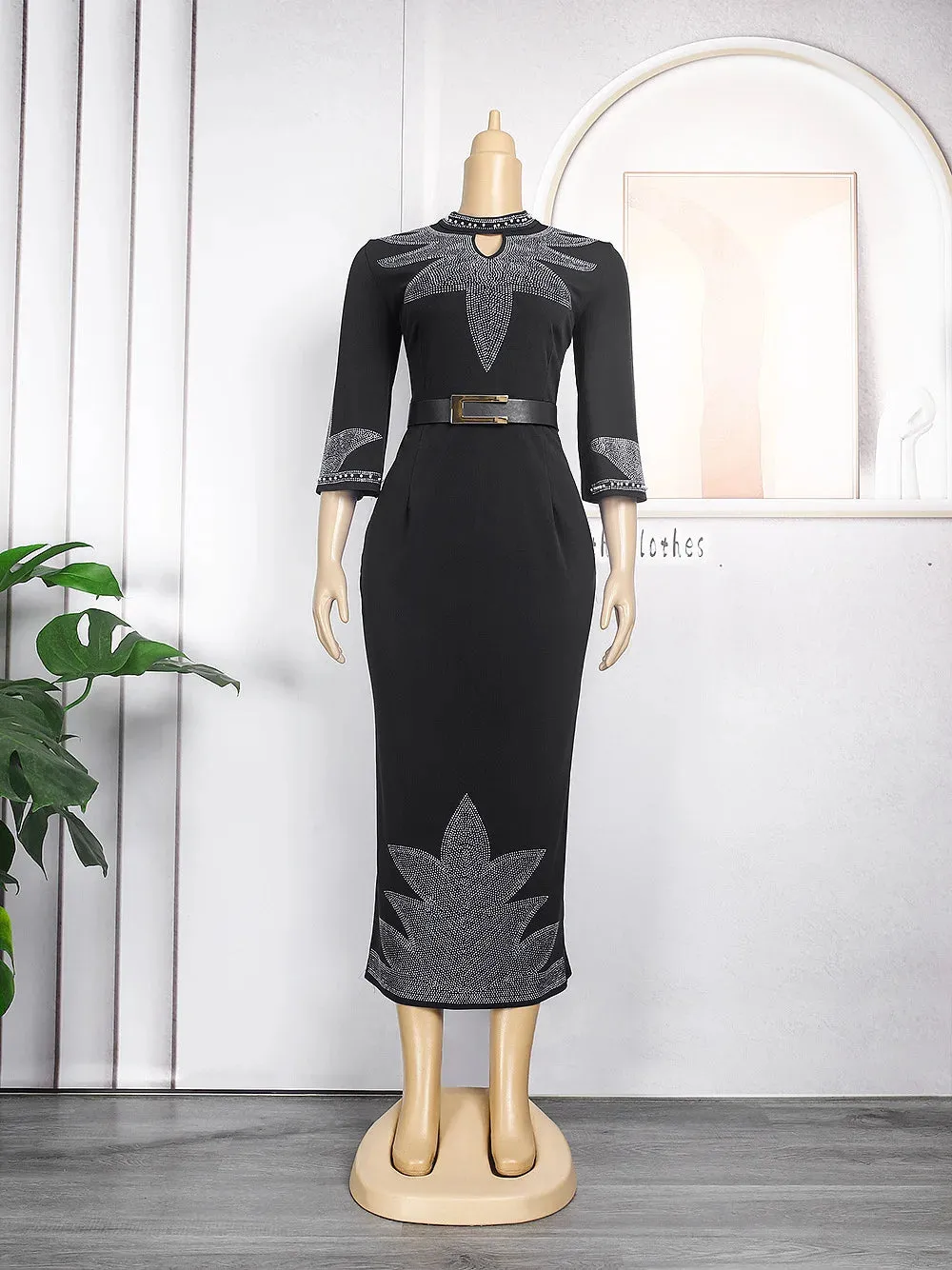 Luexco Beaded Evening Dress Ball Gown Dresses