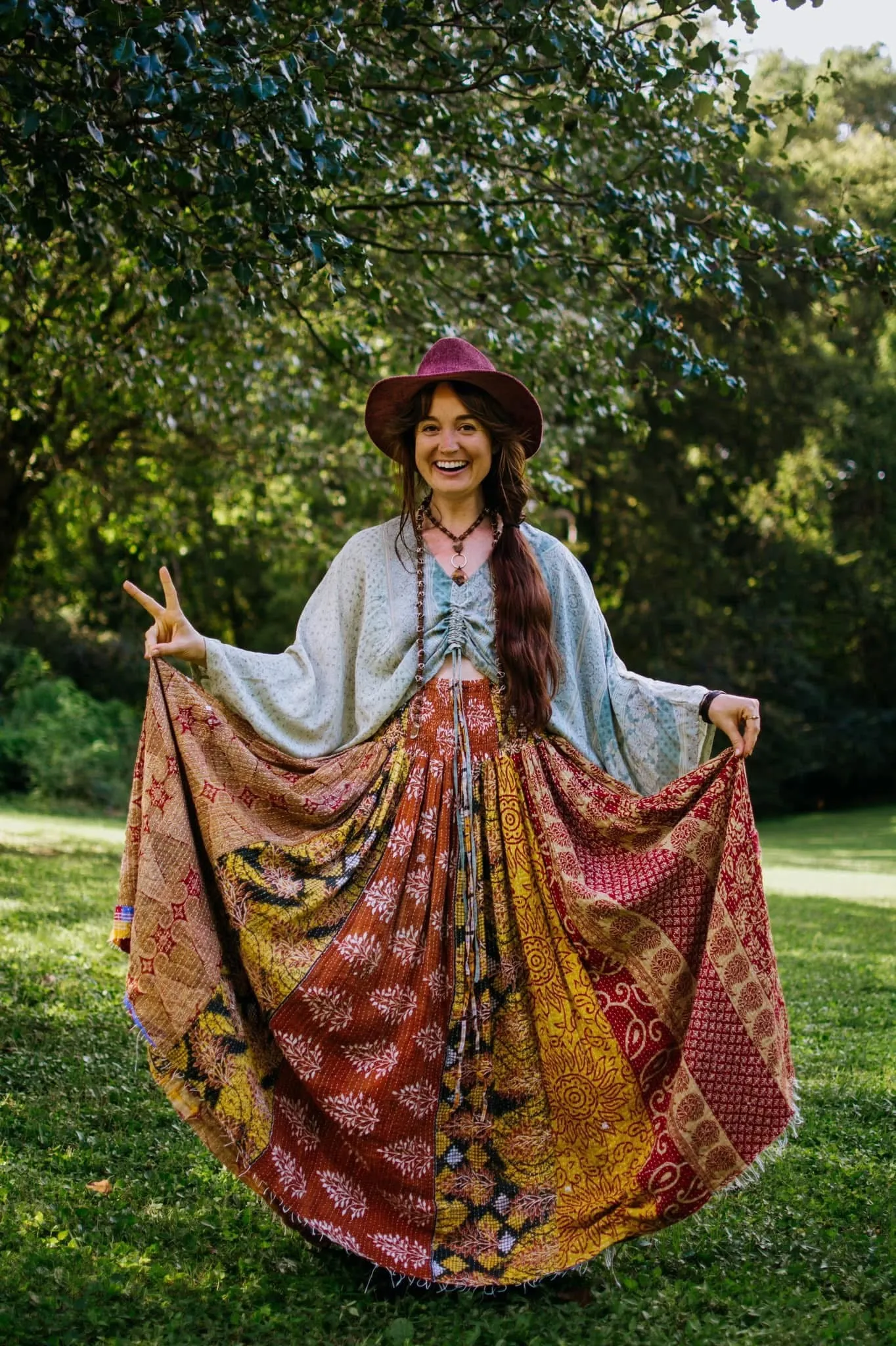Magic Convertible Kantha Maxi #39 by Kantha Bae