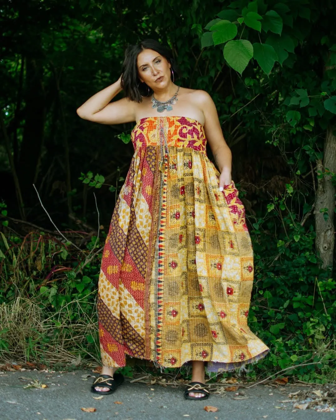 Magic Convertible Kantha Maxi #39 by Kantha Bae