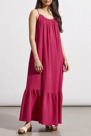 Maxi Dress with Frill