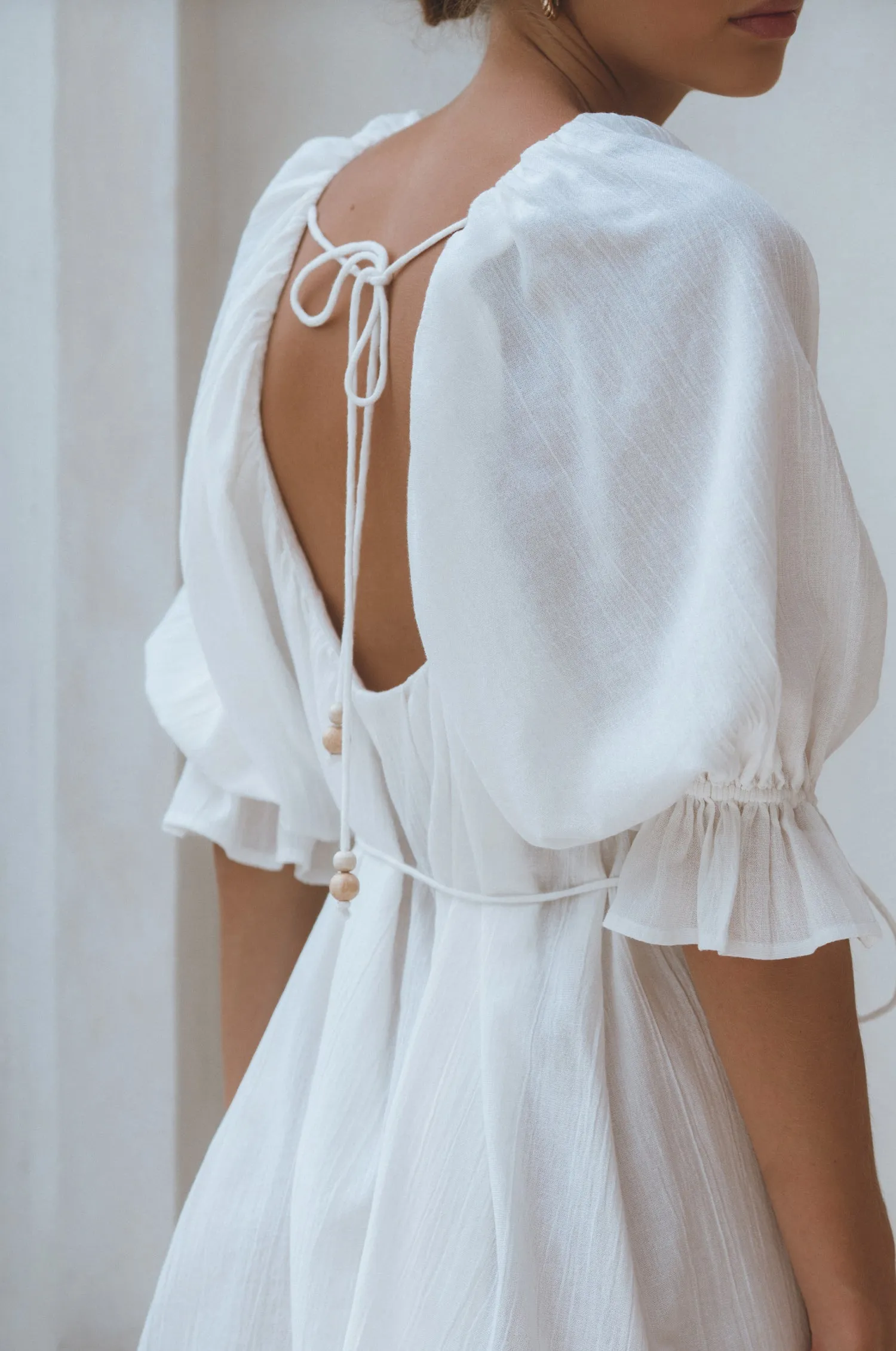 Medea Linen Mini Dress