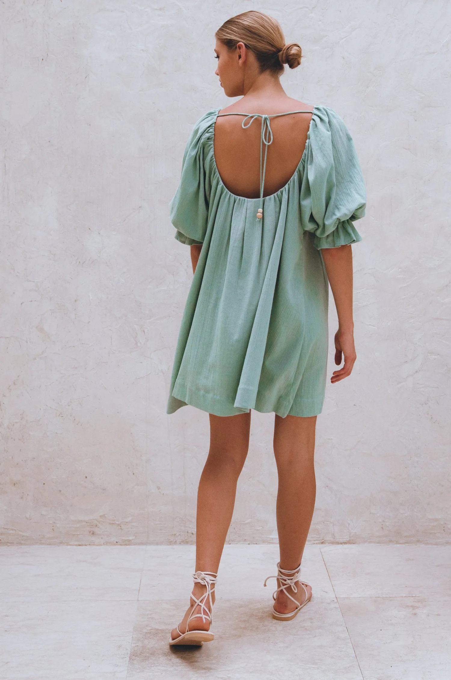 Medea Linen Mini Dress
