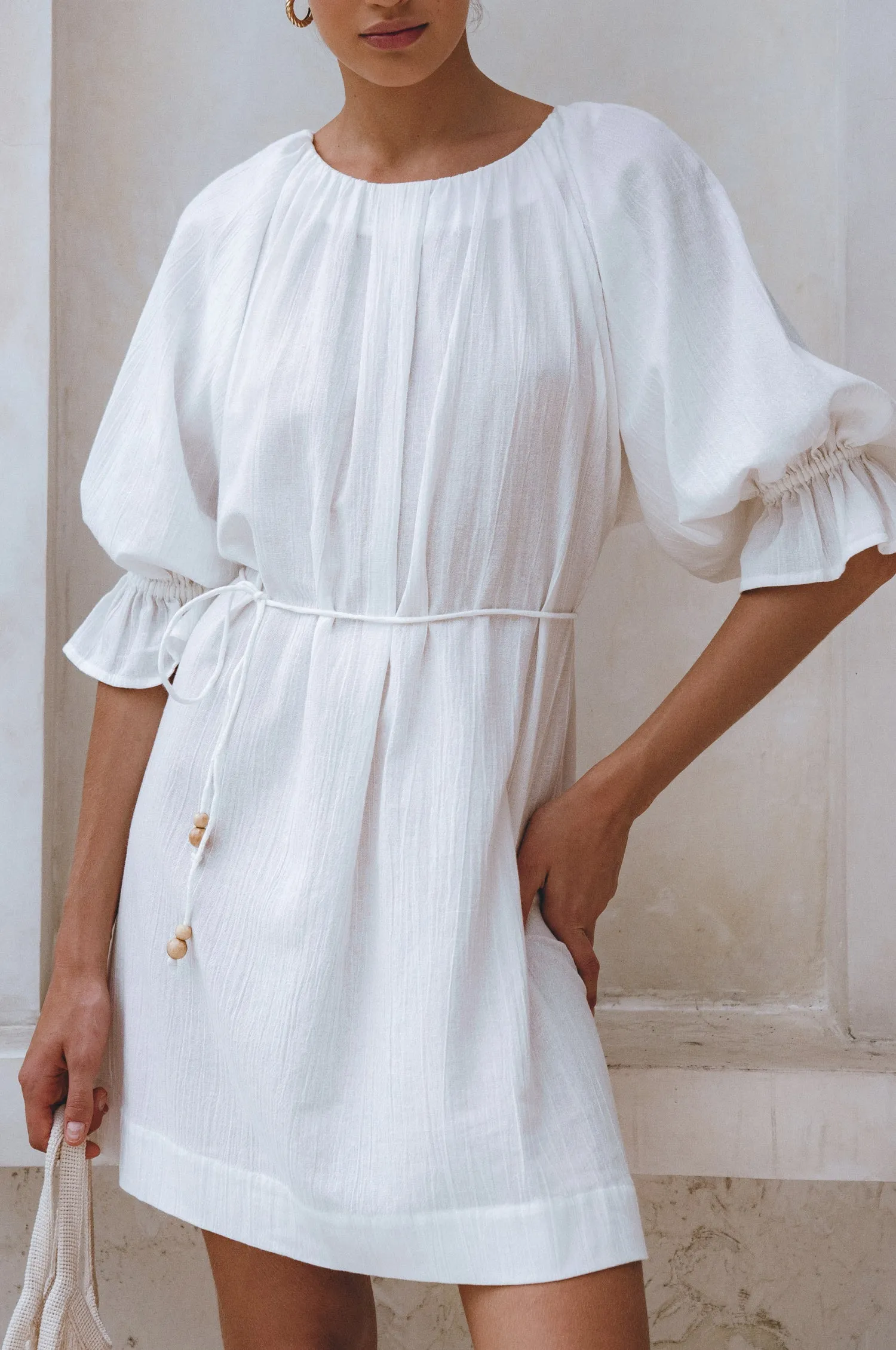 Medea Linen Mini Dress