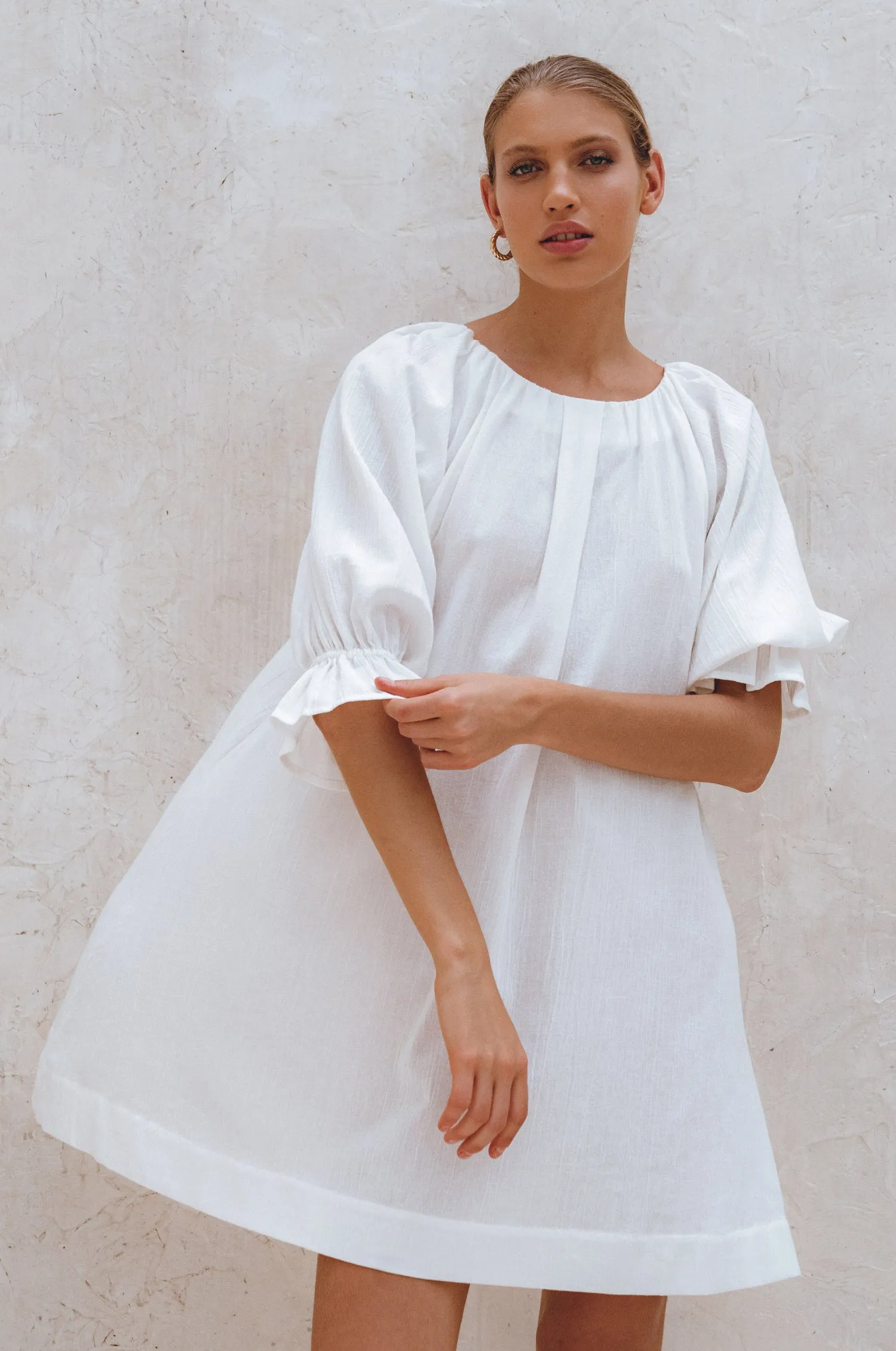 Medea Linen Mini Dress