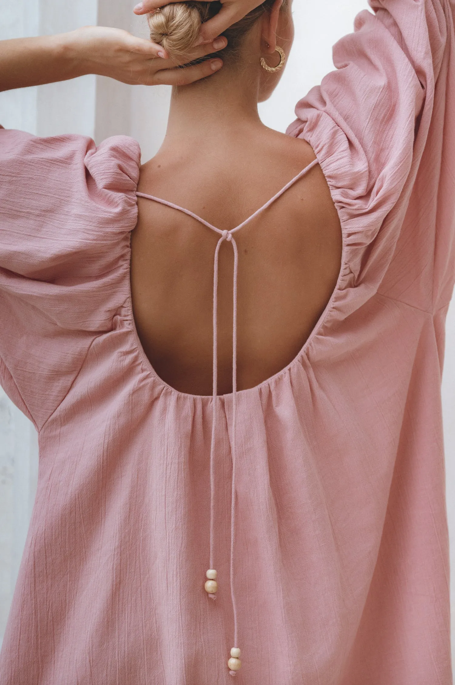Medea Linen Mini Dress