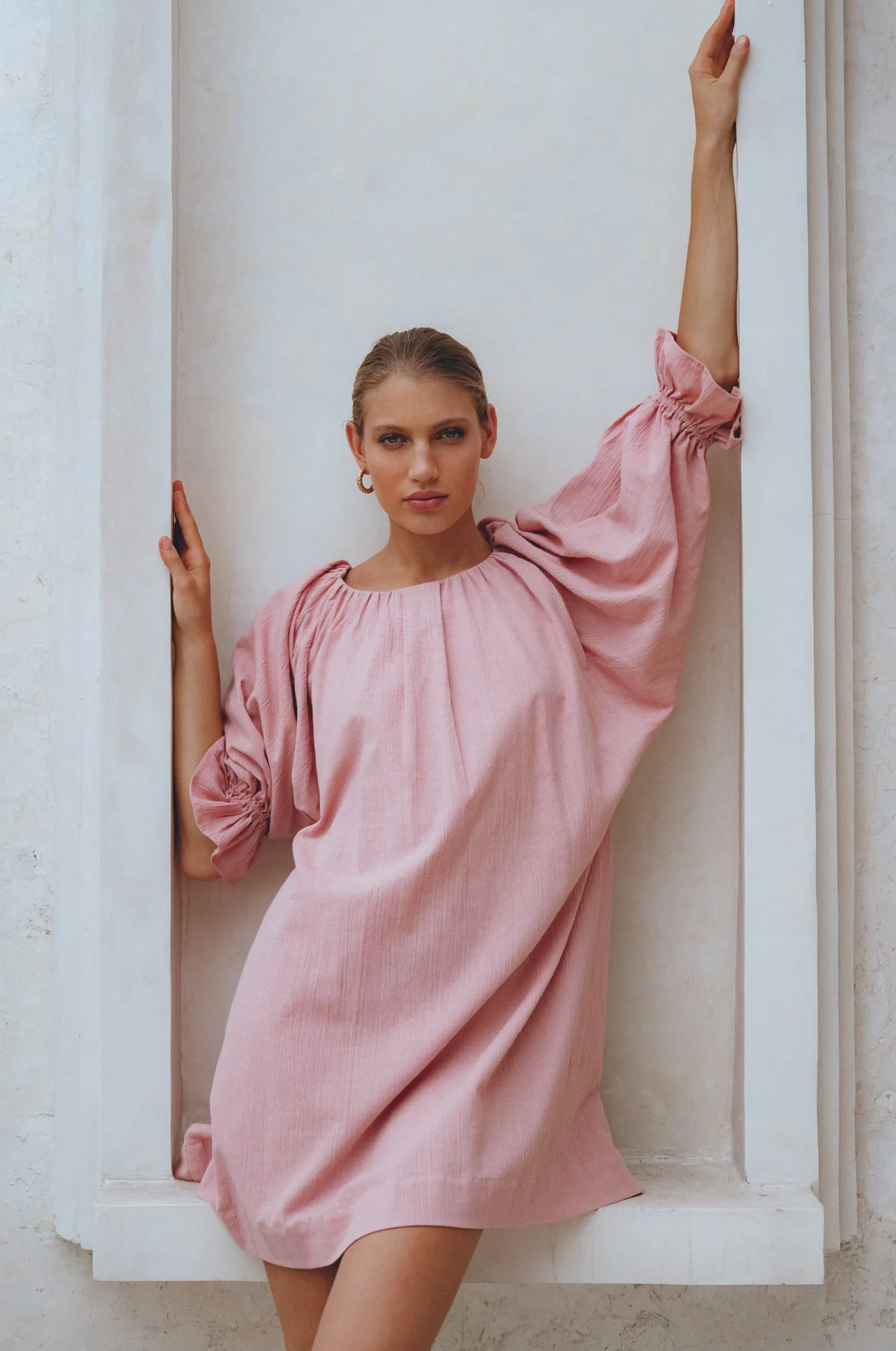 Medea Linen Mini Dress
