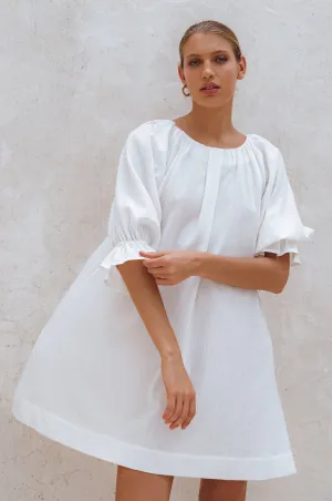 Medea Linen Mini Dress