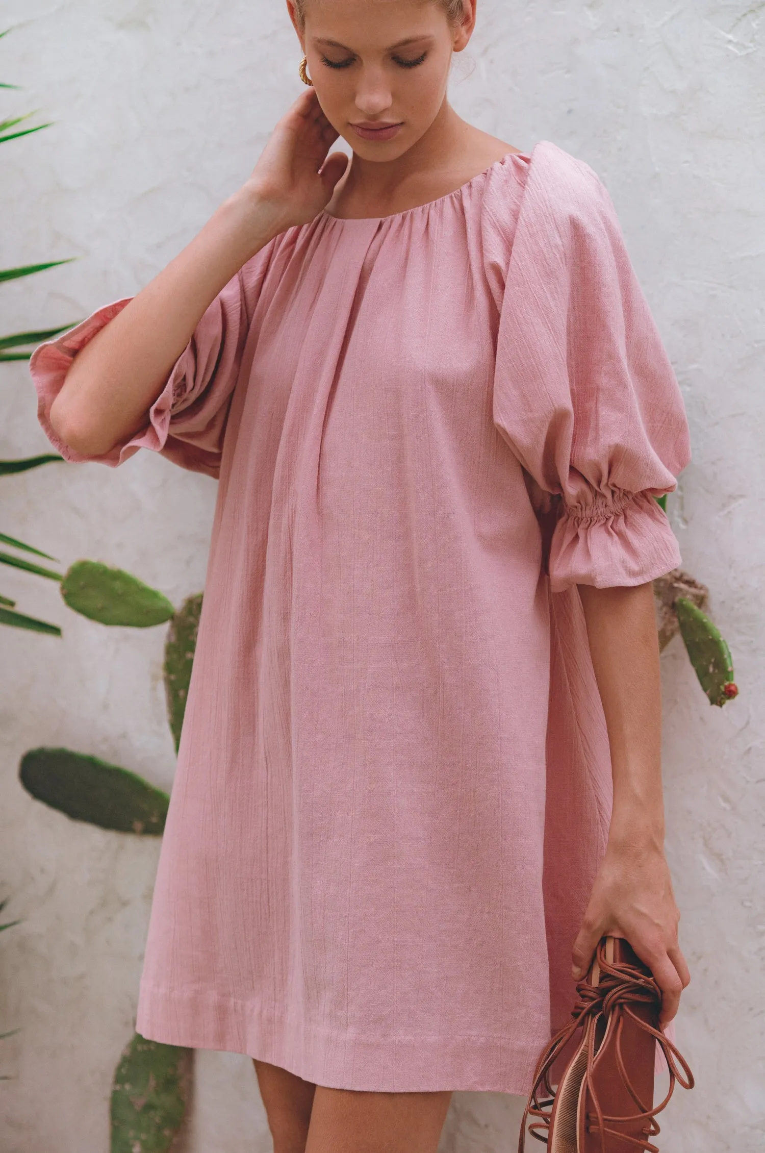 Medea Linen Mini Dress