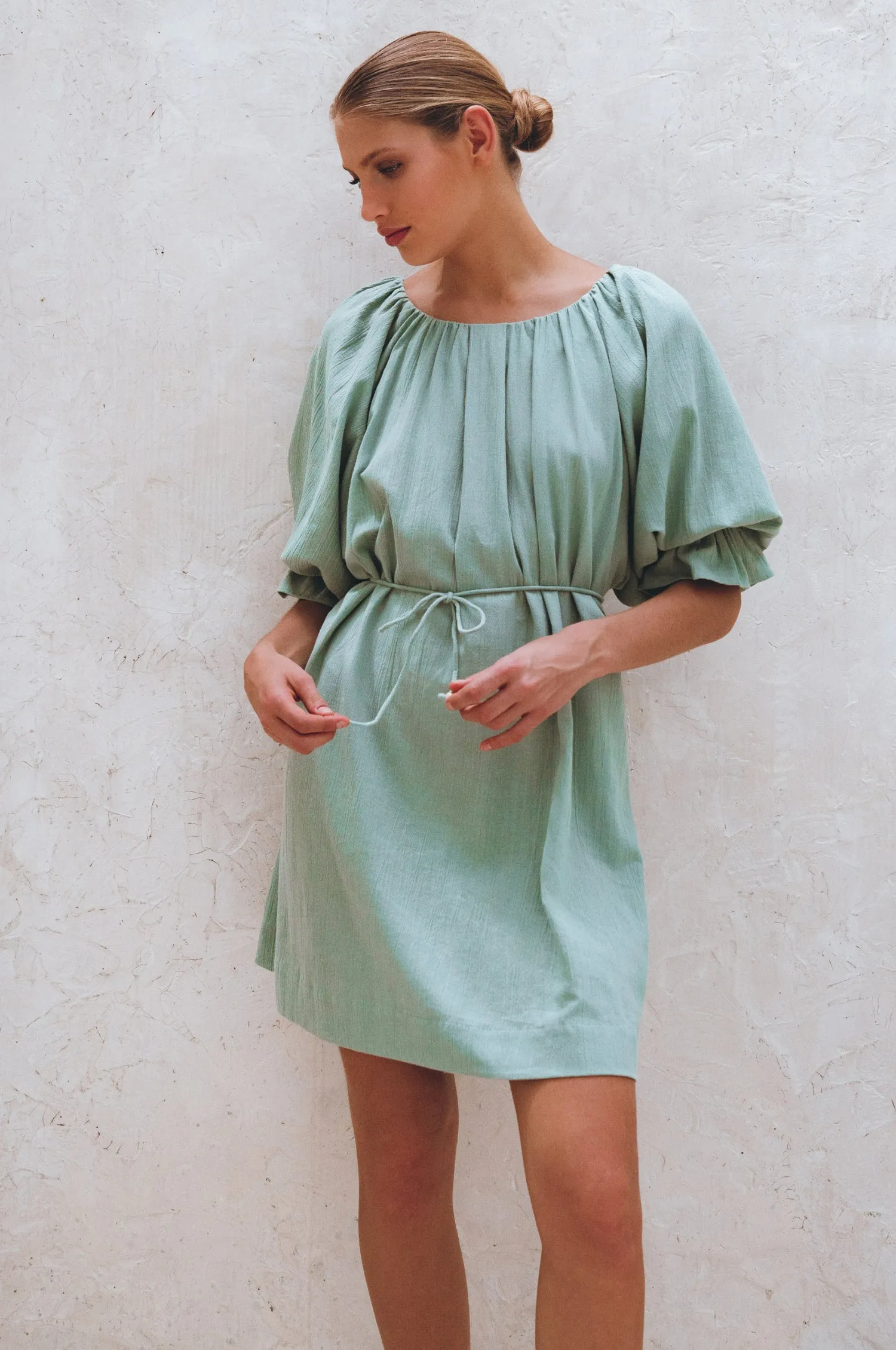 Medea Linen Mini Dress
