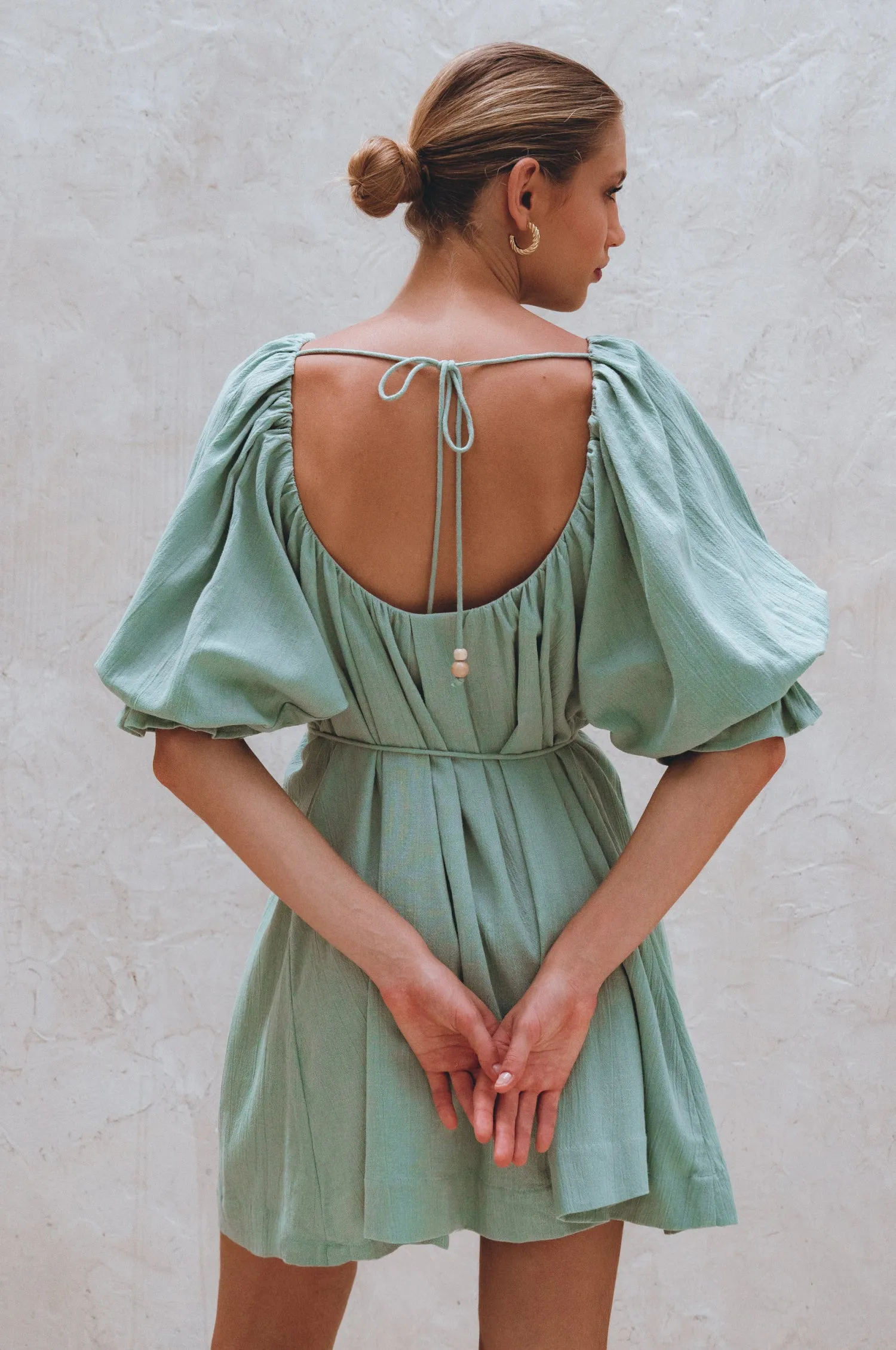 Medea Linen Mini Dress