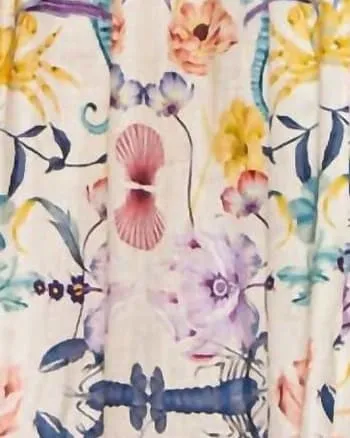 Mika Cotton Maxi Dress In Seahorses & Friend | Seahorses & Friend