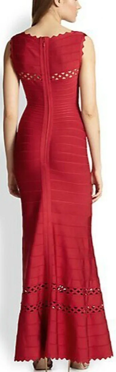 'Nathalie' Cutout Detail Gown