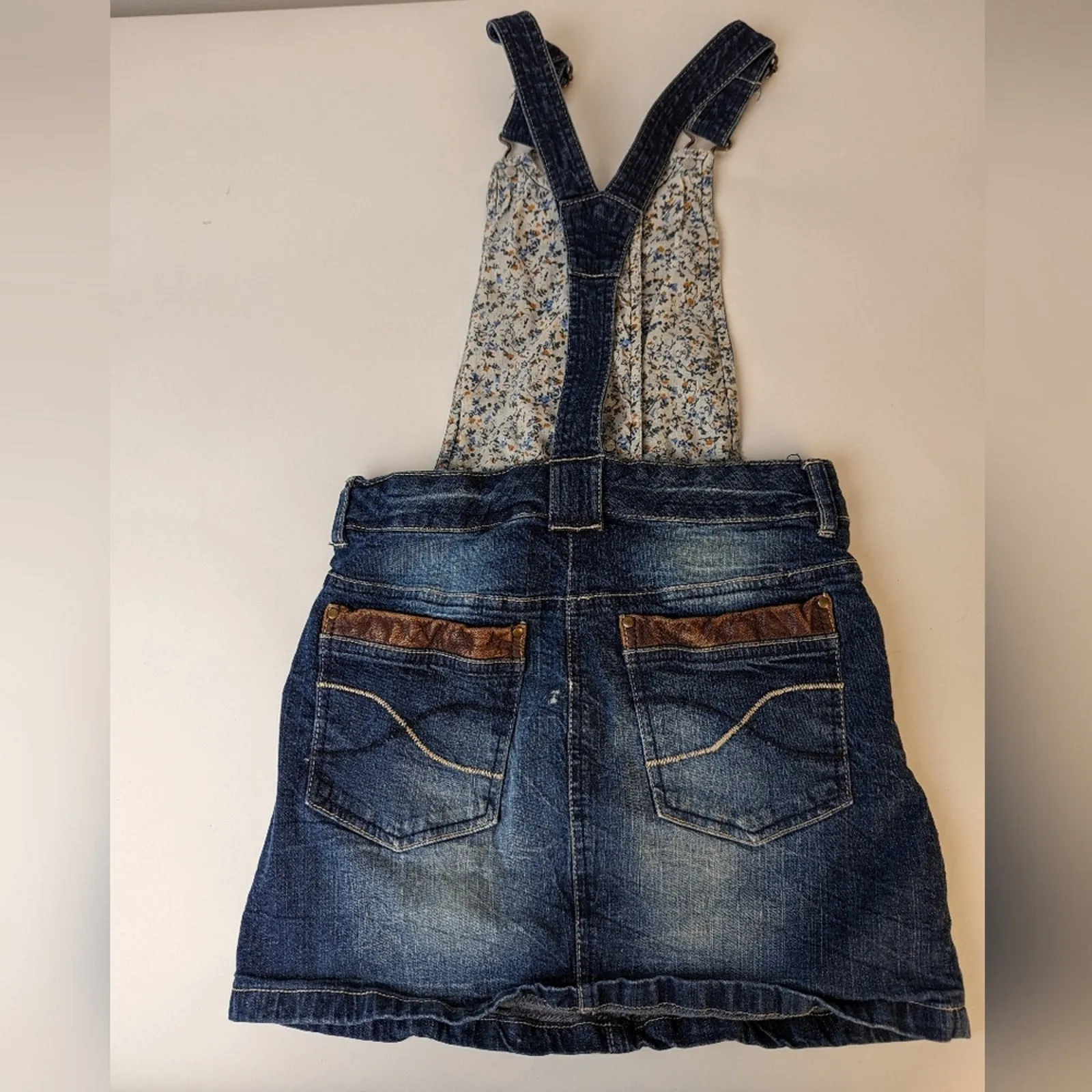 Next Girl's Denim Overall Dress - 12 yrs.