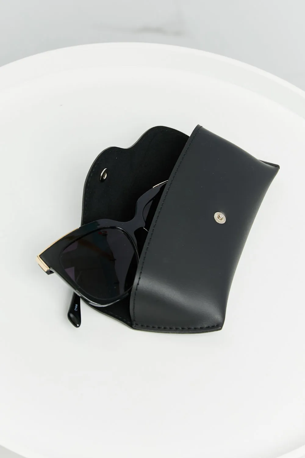 On A Perfect Day Metal-Plastic Hybrid Full Rim Sunglasses