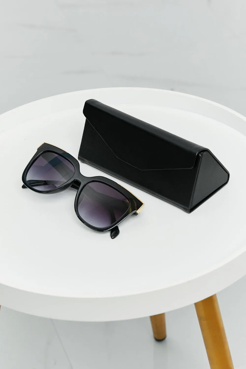 On A Perfect Day Metal-Plastic Hybrid Full Rim Sunglasses