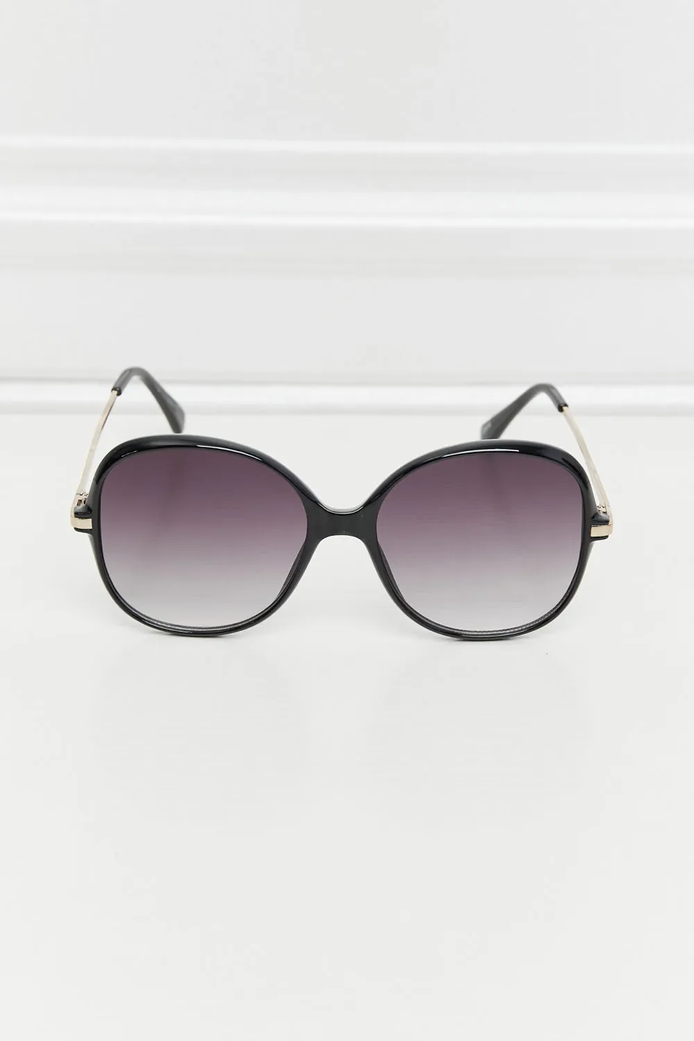 On A Perfect Day Metal-Plastic Hybrid Full Rim Sunglasses
